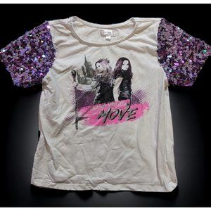 Disney D-Signed Descendants Make Your Move Sequin Shirt